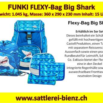 Funki Shark Flexy-Bag Schultasche