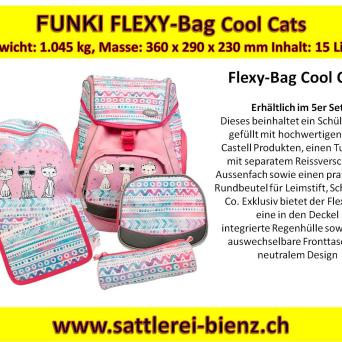 Funki Cool Cats Flexy-Bag Schultasche.