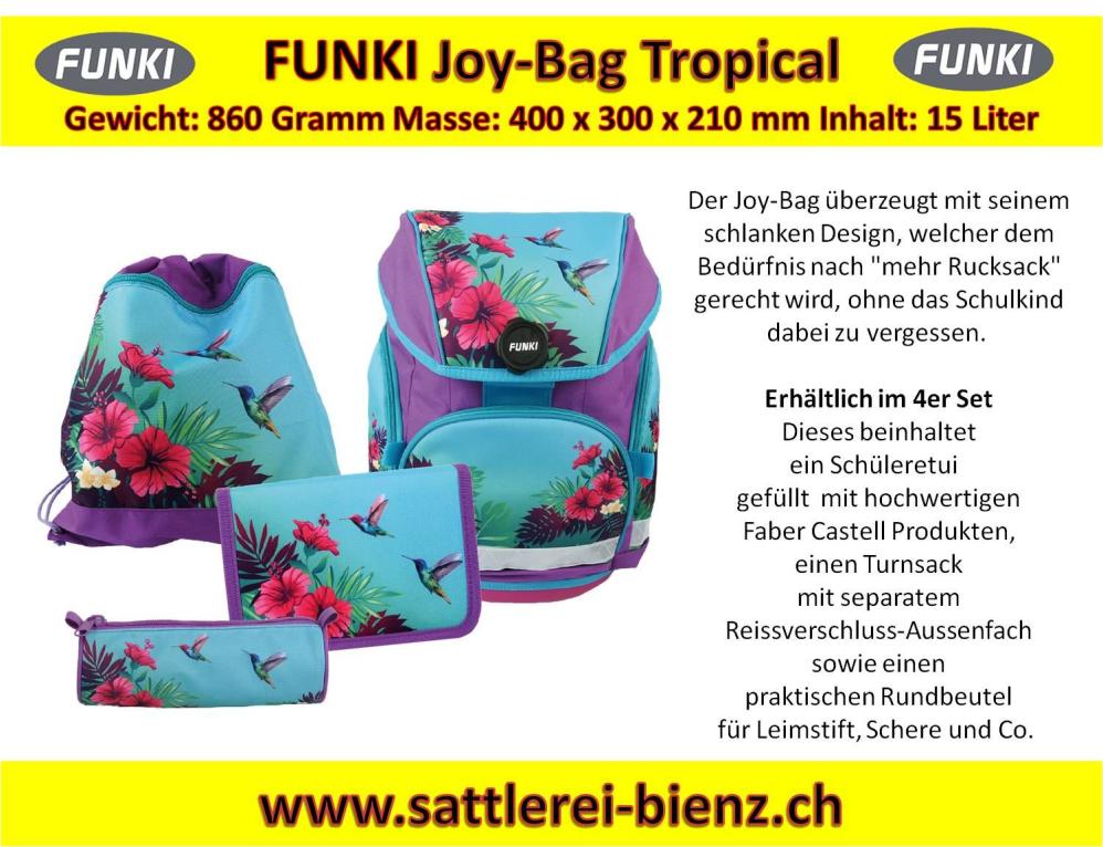 Funk Tropical Joy-Bag Schultasche