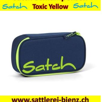Satch Toxic Yellow Schlamperbox Case