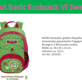 Scout Basic Rucksack VI Sweety