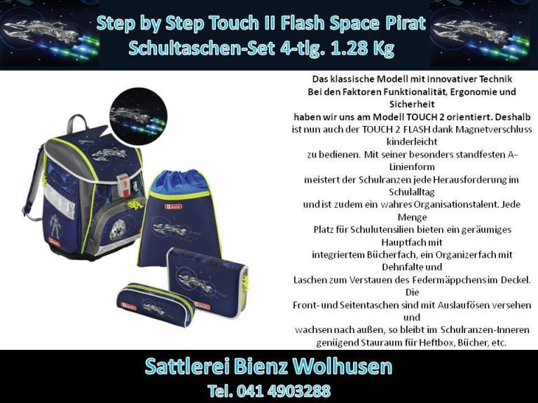 Step by Step Space Pirat Touch II Schultasche
