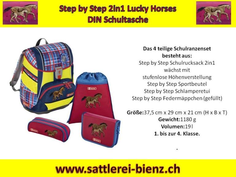 Step by Step Lucky Horses Din 2in1 4-teilig Limiti