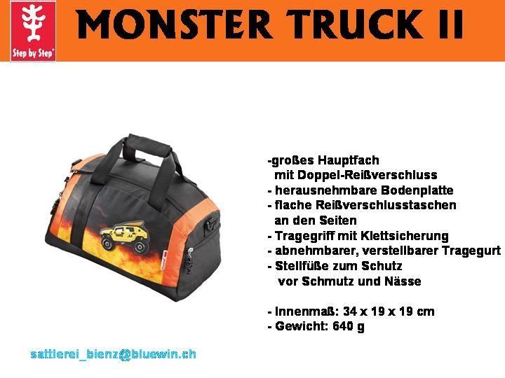 Step by Step Sporttasche Boys "Monster Truck II