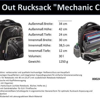 All Out Rucksack "Mechanic City" - neue Konstrukti