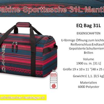 Dakine Sporttasche 31L Mantle