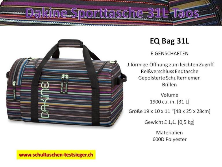 Dakine Sporttasche 31L Taos