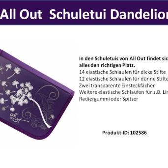 All Out Schuletui Dandelion