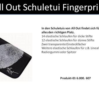 All Out Schuletui Fingerprint