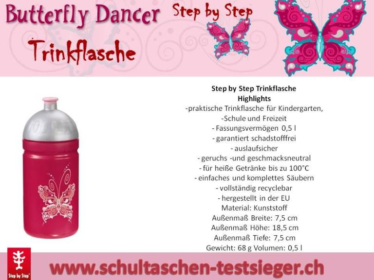 Step by Step TRINKFLASCHE Butterfly Dancer