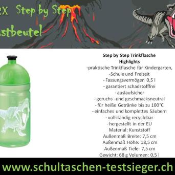 Step by Step TRINKFLASCHE T-Rex