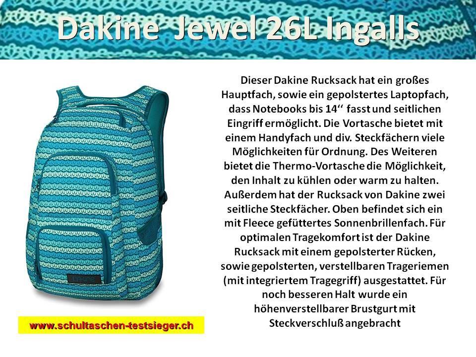 Dakine Rucksack Jewel 26L Ingalls A