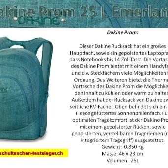 Dakine Prom 25 L Emerland