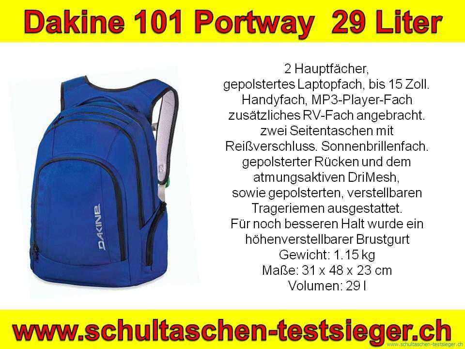 Dakine 101 Portway 29 Liter Rucksack.