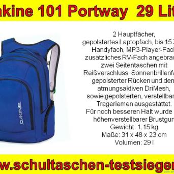 Dakine 101 Portway 29 Liter Rucksack.