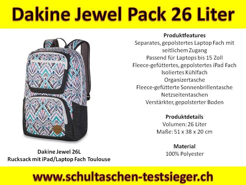 Dakine Jewel Toulouse 26L Rucksak