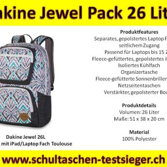 Dakine Jewel Toulouse 26L Rucksak
