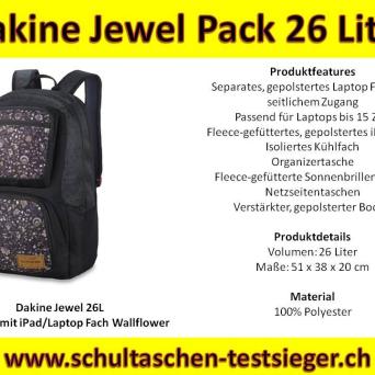 Dakine Jewel Wallflower 26L Rucksak