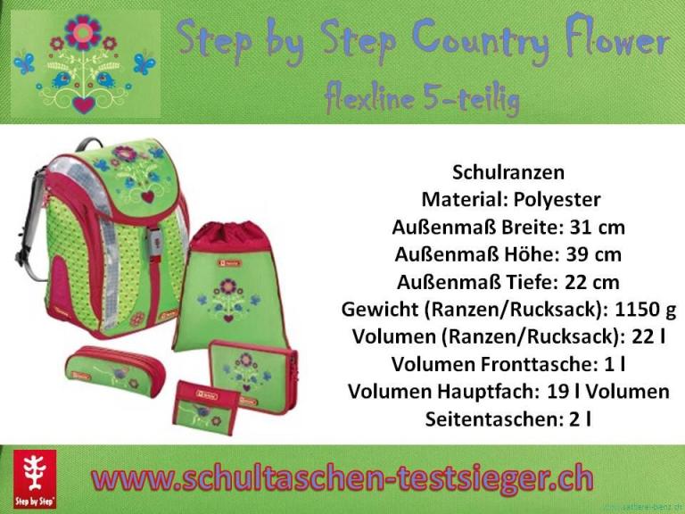 Step by Step Country Flower Flexline