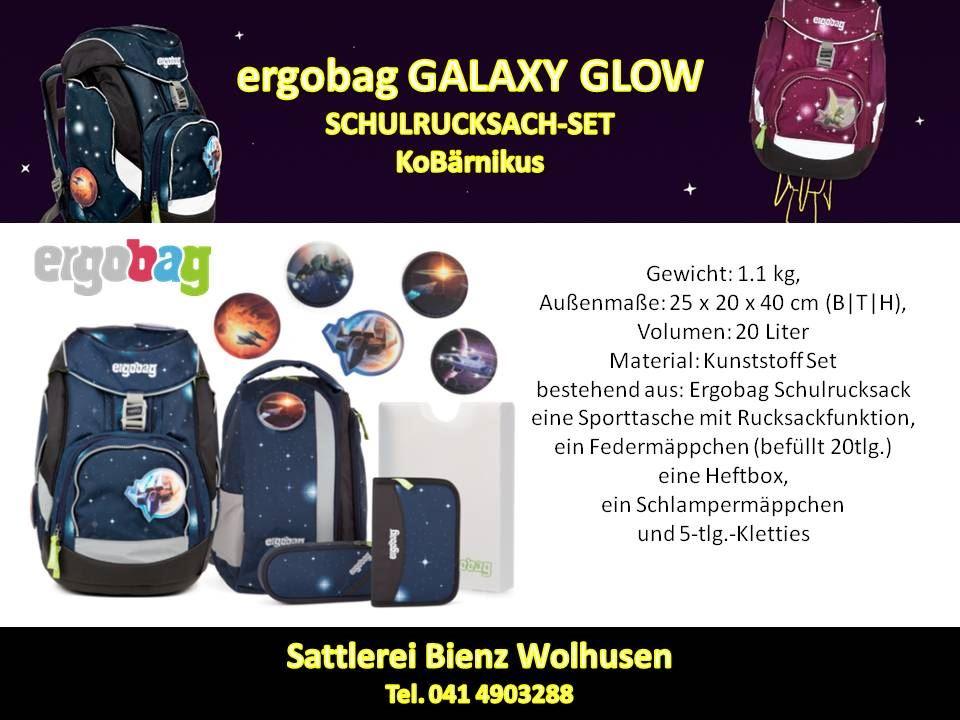ergobag KoBärniku GALAXY GLOW