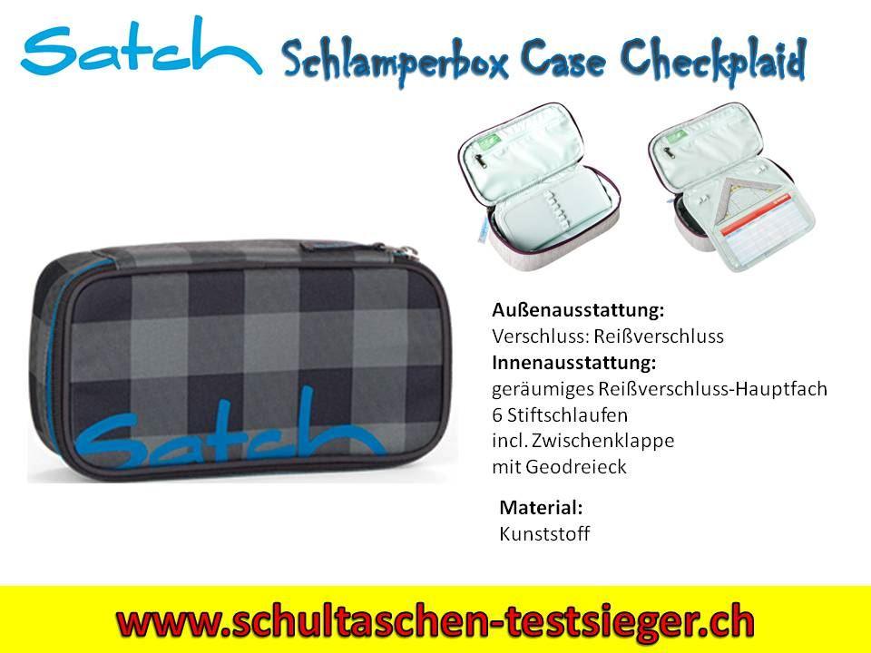 Satch  Case Checkplaid Schlamperbox