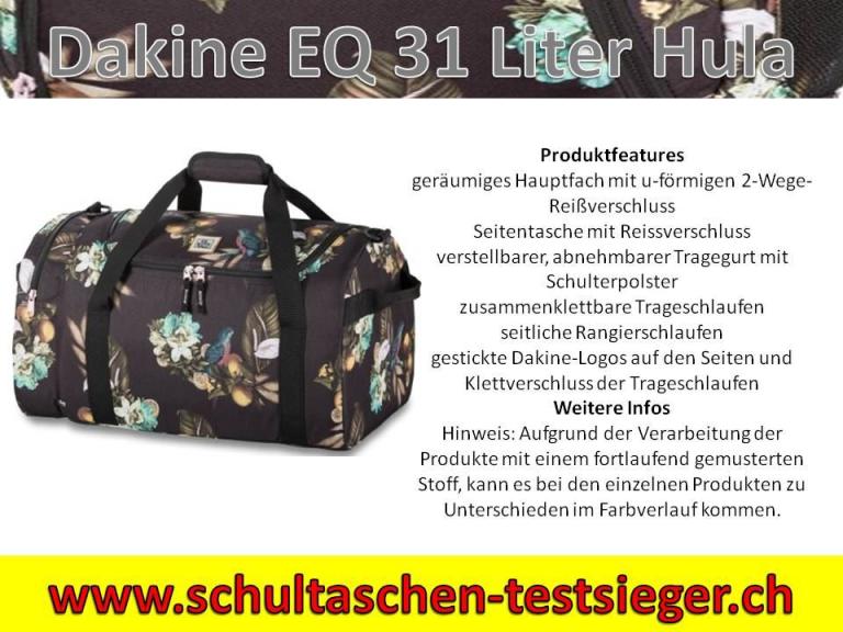 Dakine Hula  Sporttasche  EQ 31 Liter