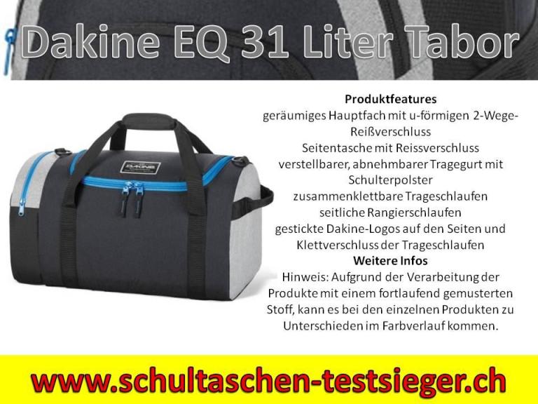 Dakine Tabor Sporttasche  EQ 31 Liter