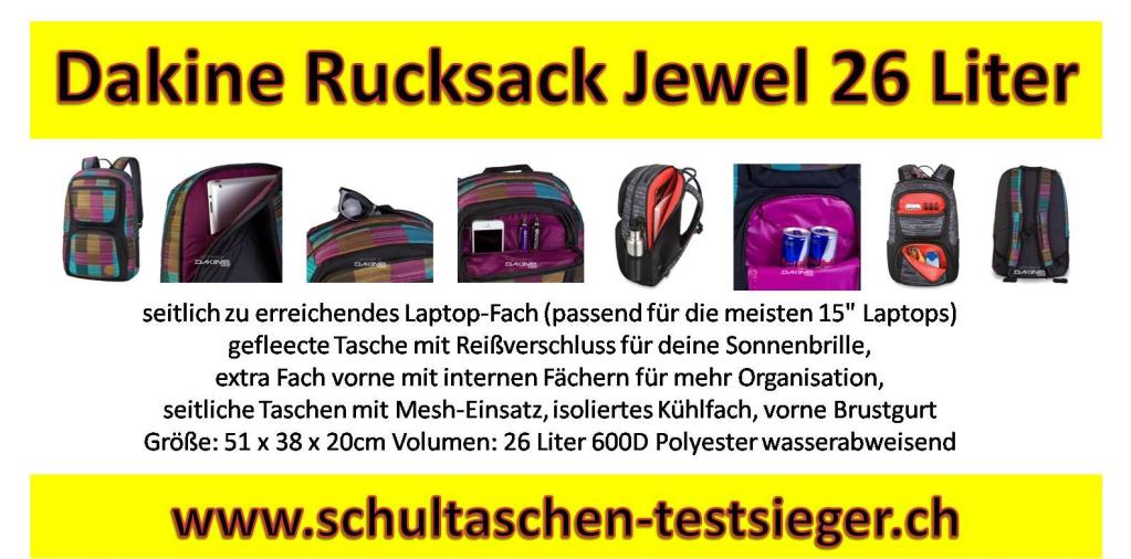 Dakine Jewel II 26L Rucksack Bilder