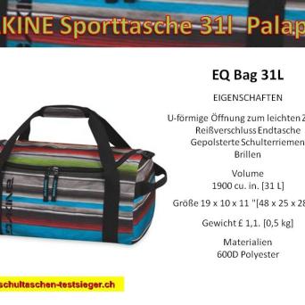 Dakine Palappa Sporttasche EQ 31 Liter