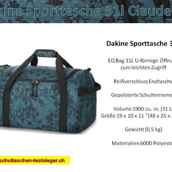 Dakine Claudette Sporttasche EQ 31 Liter