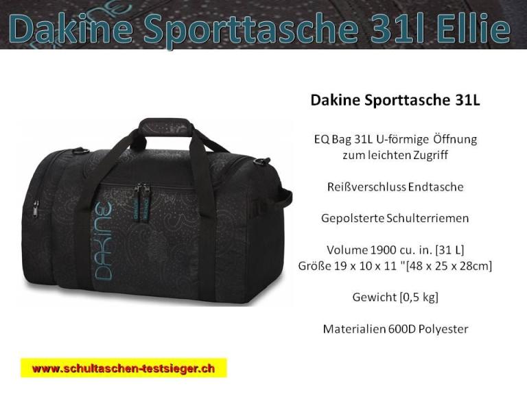 Dakine Ellie Sporttasche EQ 31 Liter
