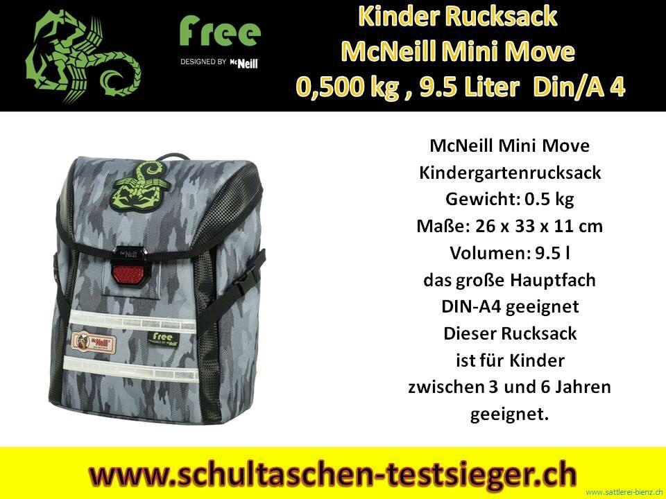 McNeil Free Move Kinderrucksack
