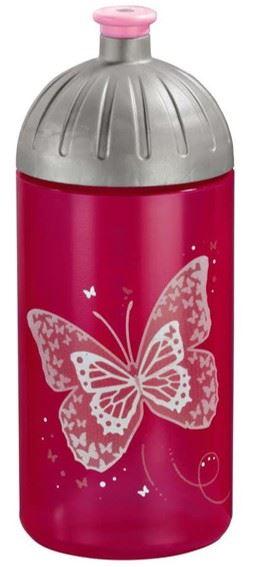 Step by Step Shiny Butterfly Trinkflasche