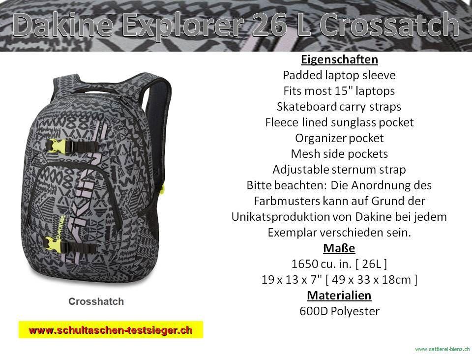 Dakine Explorer 26 L Crossatch Rucksack