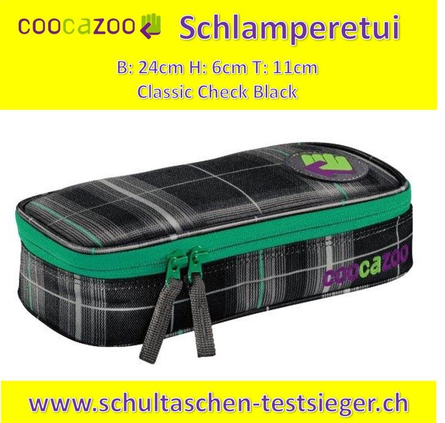 Coocazoo Classic Check Black Schlamperetui