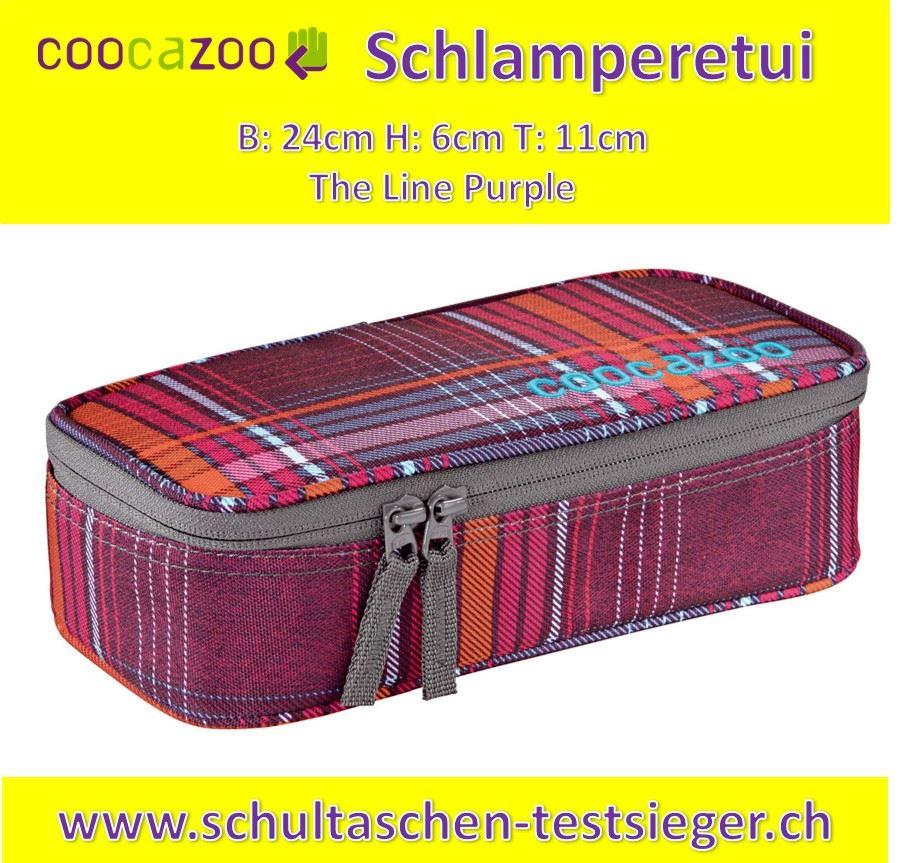 Coocazoo The Line Purple Schlamperetui