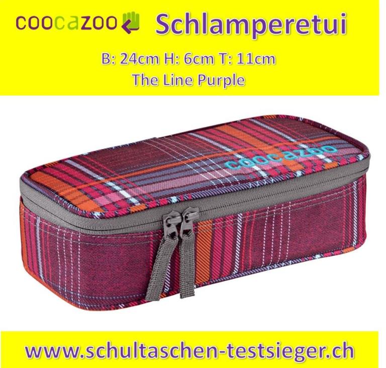 Coocazoo The Line Purple Schlamperetui