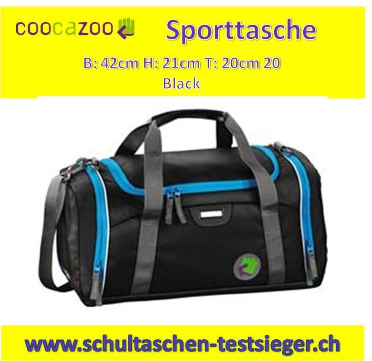 Coocazoo Black Sporttasche