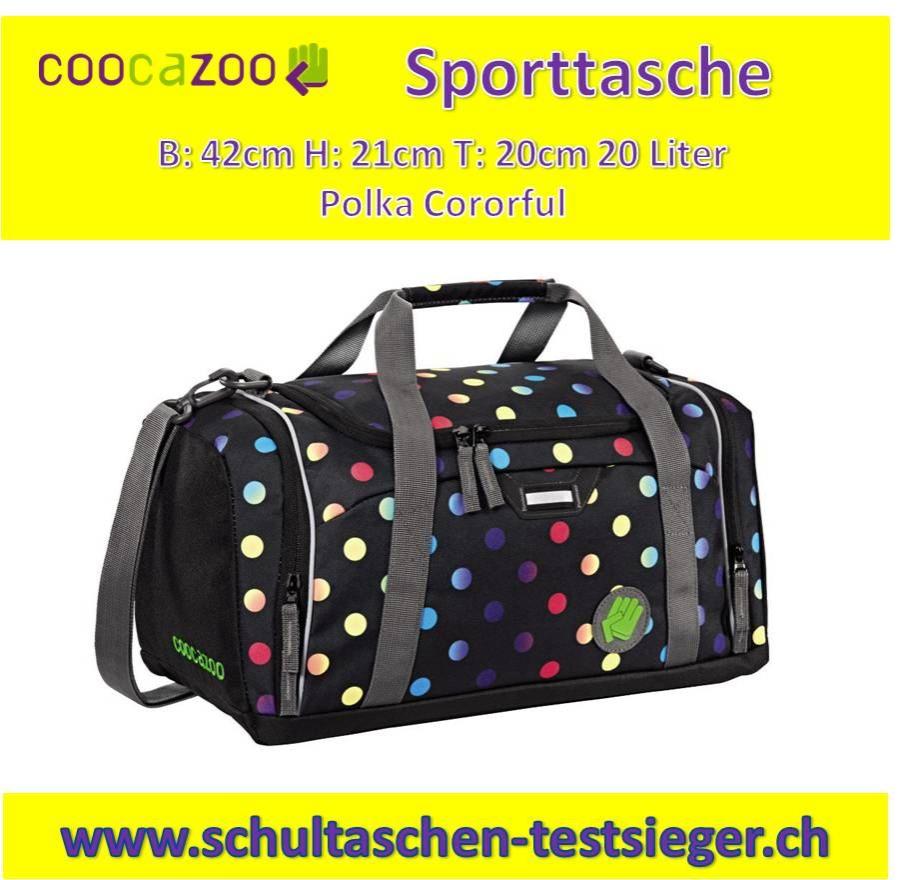 Coocazoo Polka Cororful Sporttasche