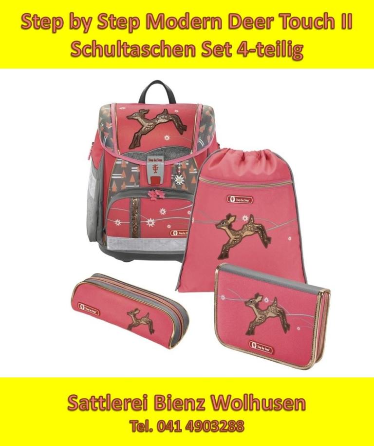 Step by Step Modern Deer Touch2 Schultaschen-Set 4