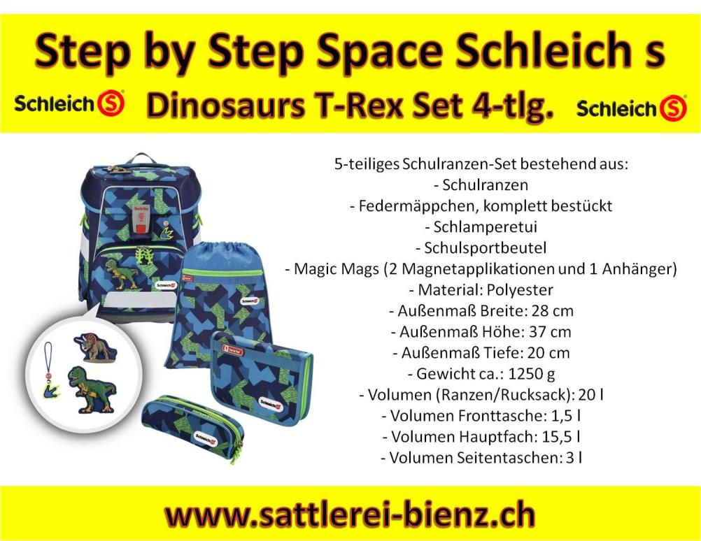 Step by Step T-Rex SPACE Schleich s limitierte Edi