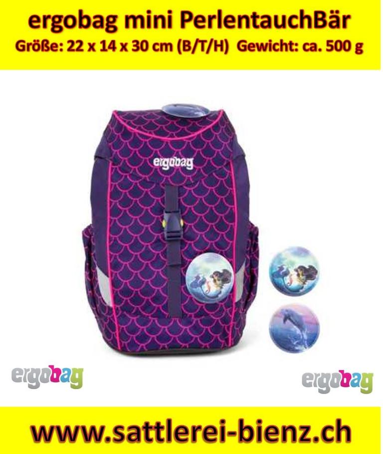 ergobag mini PerlentauchBär Kinderrucksack