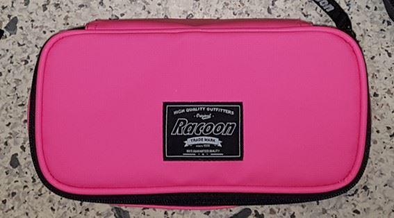 Racoon neon pink Case