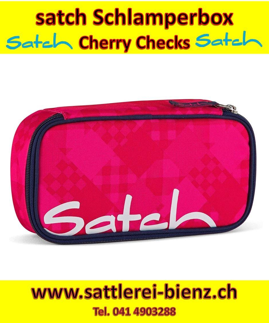 Satch Cherry Checks Schlamperbox Case