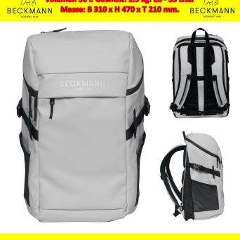 BECKMANN Offwhite  Rucksack Street Flx.