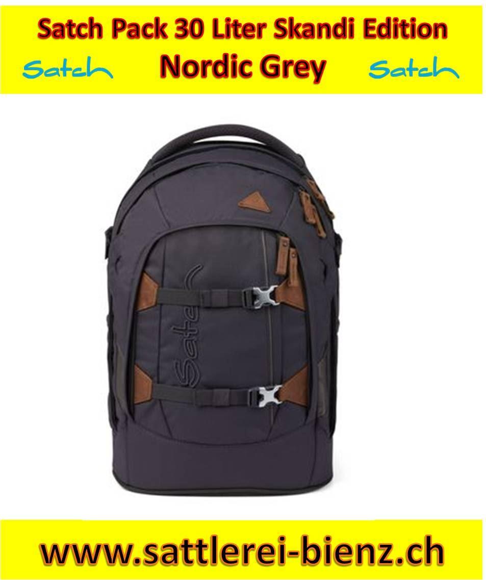 satch Pack Nordic Grey Revival Edition Schulrucksa