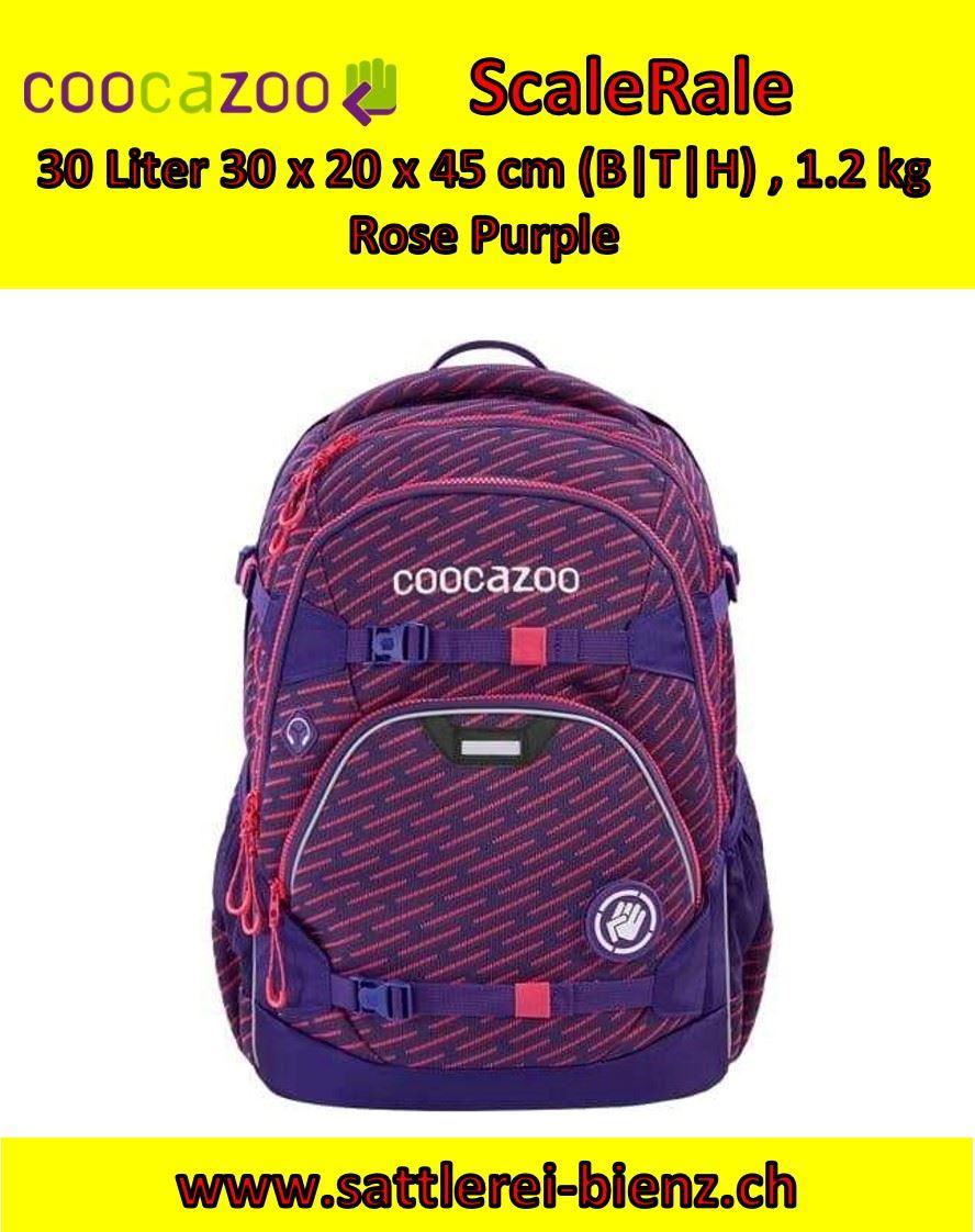 coocazoo Laserreflect Rose Purple ScaleRale Rucksa
