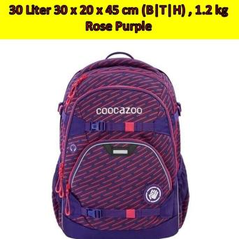 coocazoo Laserreflect Rose Purple ScaleRale Rucksa