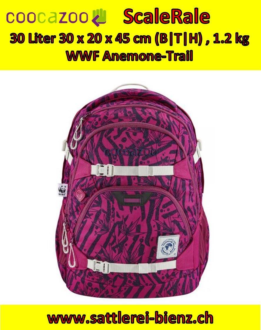 coocazoo WWF Anemone-Trail ScaleRale Rucksack.