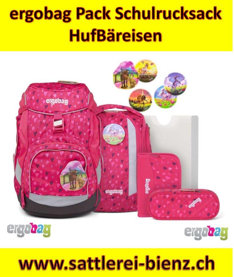 Ergobag HufBäreisen Schulrucksack Set 6tlg